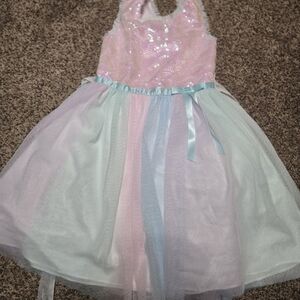 Jona Michelle Pastel Sequin Dress